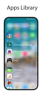 OS Launcher 18 — Phone 16 Max 5.9. Скриншот 4