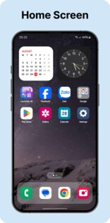 Launcher OS – Phone 18 Style 6.3.1. Скриншот 1
