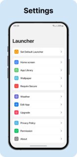 Launcher OS – Phone 18 Style 6.3.1. Скриншот 7