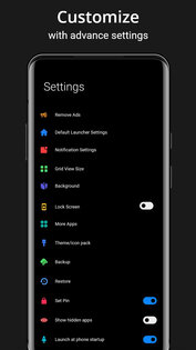 Dark Launcher 7.5. Скриншот 21