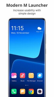 M Launcher 12.0. Скриншот 1
