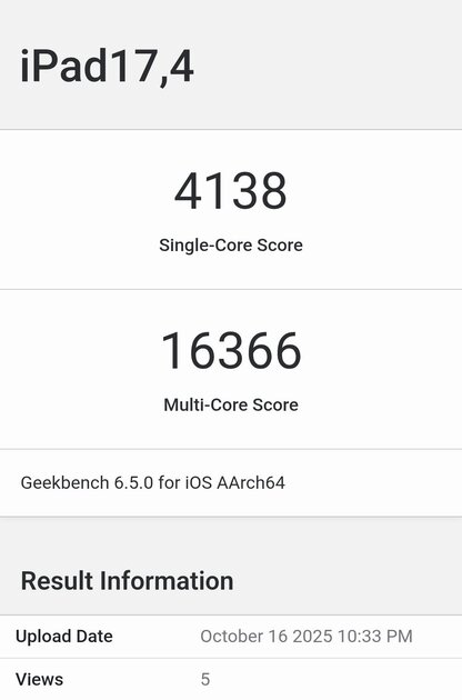 MacBook Pro на M5 набрал в Geekbench рекордное количество баллов: он обошёл даже Ryzen 9 9950X3D