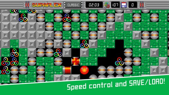 Supaplex 1.75. Скриншот 13
