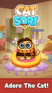 Cat Sort Puzzle 2.4.6. Скриншот 1