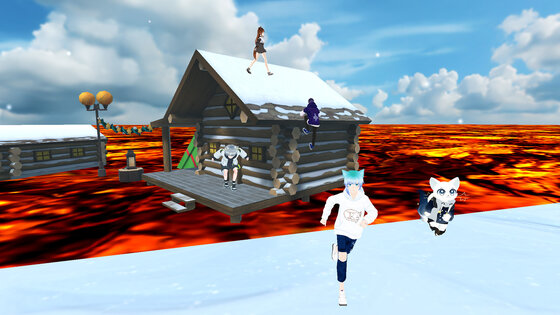 The Floor is Lava Game Parkour 172.0. Скриншот 17