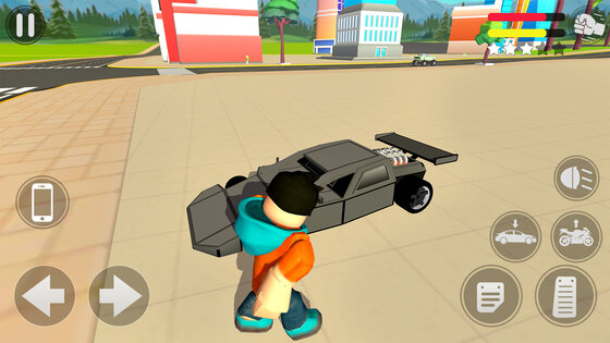 Obby Bike Driving City Parkour 1.4. Скриншот 3