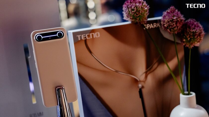 TECNO представила SPARK Slim — самый тонкий смартфон со скруглённым экраном в мире
