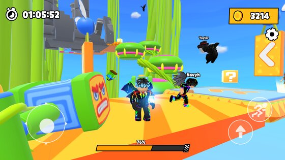 Rainbow Race: Obby Dash 1.0.1. Скриншот 8