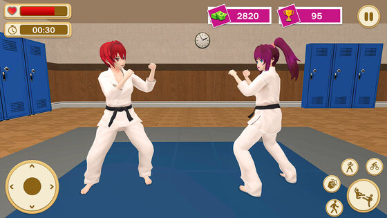 High School Girl Life Sim 3D 2.8.6. Скриншот 3