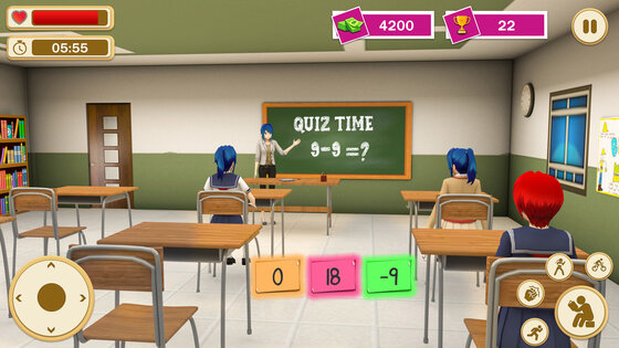 High School Girl Life Sim 3D 2.8.6. Скриншот 14