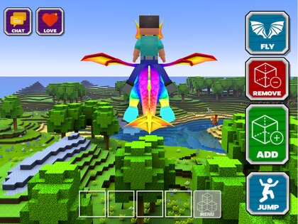 Dragon Craft Building Game 1.25.0. Скриншот 1