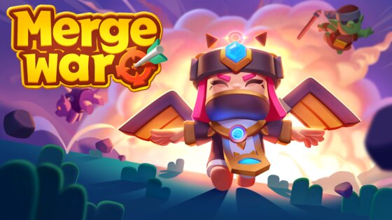 Merge War: Army Draft Battler 1.56.3. Скриншот 1