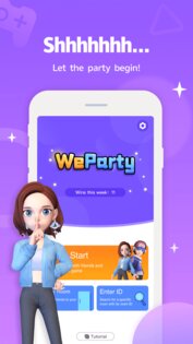 WeParty 1.6.23. Скриншот 1