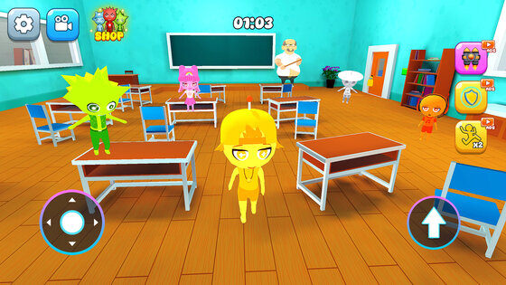 Monster School Breakout Obby 1.0.6. Скриншот 6