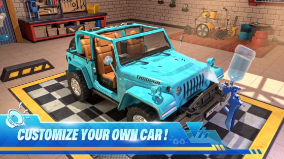 Car Mods Factory - Match 3 3.1.1. Скриншот 1