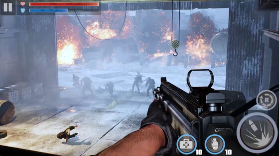 Fire Apocalypse: Zombie Games 1.10.1. Скриншот 1