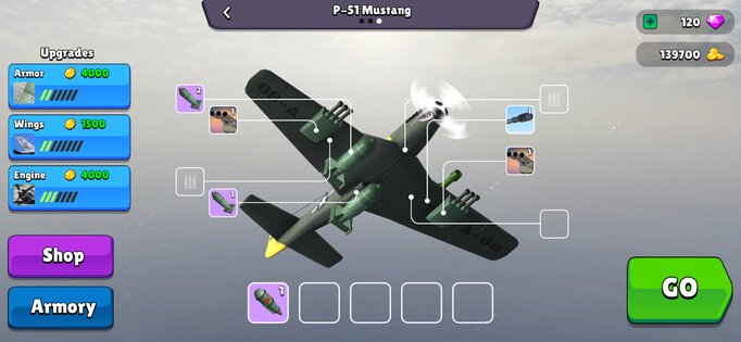 Bomber Ace 1.3.93. Скриншот 7