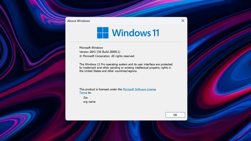 Windows 11 26H1 ничего нового не принесет: только поддержку определенных процессоров