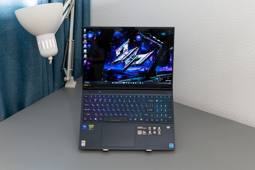 Обзор Predator Helios Neo 16S AI: производительный ноутбук может быть тонким и нетяжёлым — Дисплей. 1