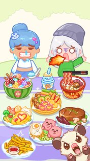 Mukbang ASMR Livestream Party 0.0.8. Скриншот 12