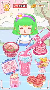 Mukbang ASMR Livestream Party 0.0.8. Скриншот 18