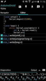 ArduinoDroid 9.4.1. Скриншот 1