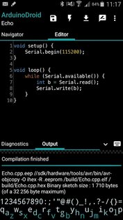 ArduinoDroid 9.4.1. Скриншот 3