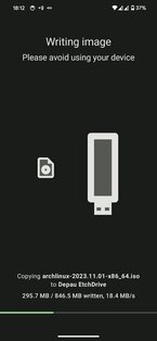 EtchDroid 2.1. Скриншот 4