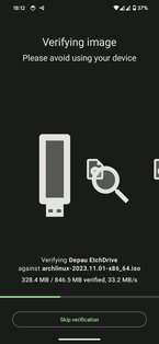 EtchDroid 2.1. Скриншот 5