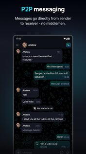 Keet 4.16.2. Скриншот 3
