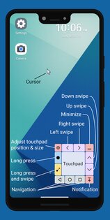 Тачпад для большого телефона 1.5.3. Скриншот 2