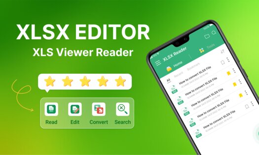 XLSX Reader 1.2.7. Скриншот 13