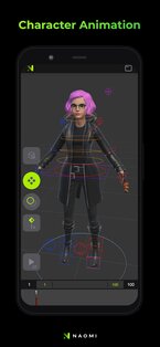 Naomi Animation 1.27.2. Скриншот 1