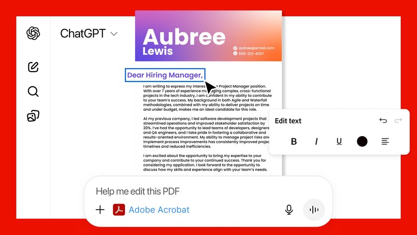 Adobe встроила Photoshop в ChatGPT: можно редактировать фото по текстовым подсказкам