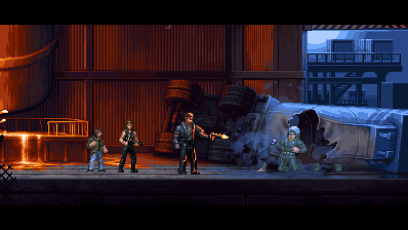 Ностальгический экшен Terminator 2D: NO FATE вышел на ПК и консолях