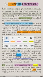 Moon+ Reader 10.7. Скриншот 3
