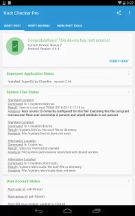 Root Checker Basic 6.5.11. Скриншот 1