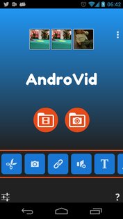 AndroVid 7.2.3.3. Скриншот 1