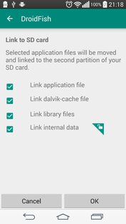 Link2SD 4.3.4. Скриншот 5
