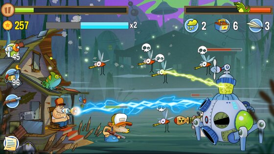 Swamp Attack 4.8.1.0. Скриншот 22