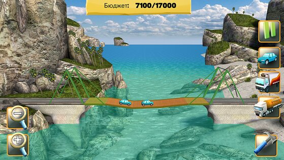 Bridge Constructor 14.0. Скриншот 12