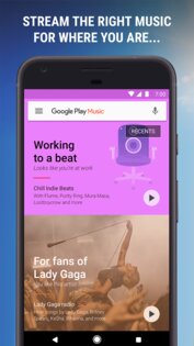 Google Play Музыка 8.29.9113. Скриншот 1