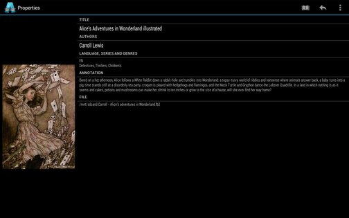 AlReader 1.932104301. Скриншот 6