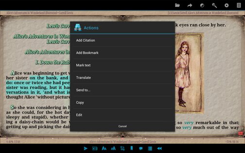 AlReader 1.932104301. Скриншот 8