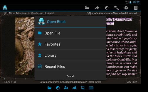 AlReader 1.932104301. Скриншот 11