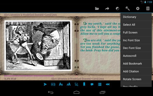 AlReader 1.932104301. Скриншот 14