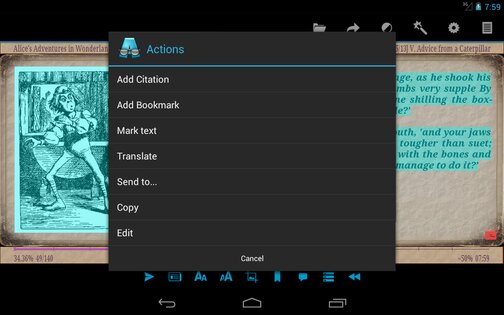 AlReader 1.932104301. Скриншот 15