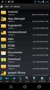 Root Browser 4.2.0. Скриншот 1