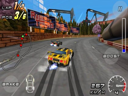 Raging Thunder 2 HD 1.0.17. Скриншот 5