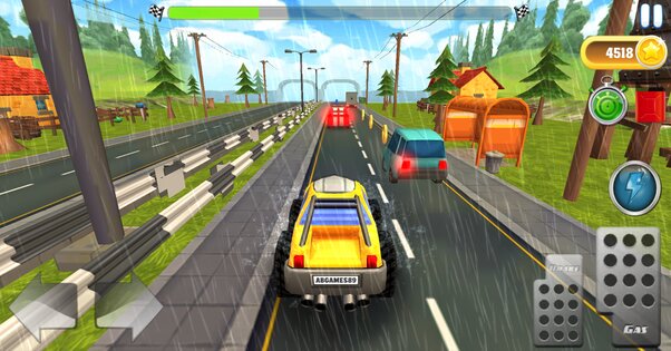Cartoon Hot Racer 3D 1.5. Скриншот 4
